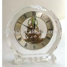 Crystal Table Clock wedding favor gifts crystal clock K9 crystal horologe